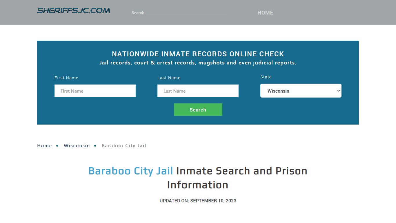 Baraboo City Jail Inmate Search, Visitation, Phone no. & Mailing ...